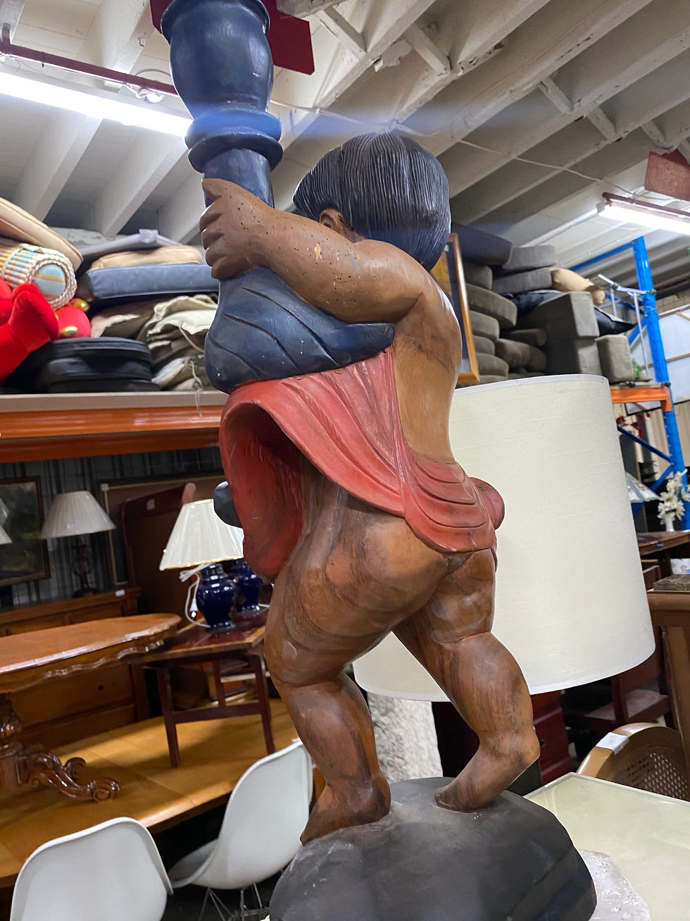 Thumbnail: Wooden  Statue
