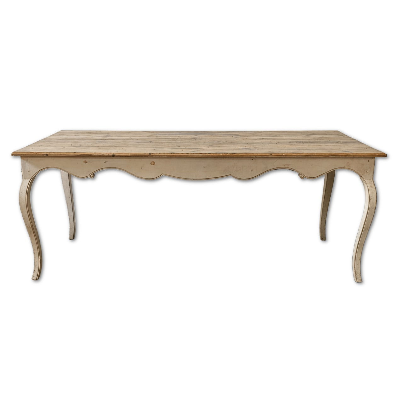 Rustic Farmhouse Dining Table Solid Wood Set