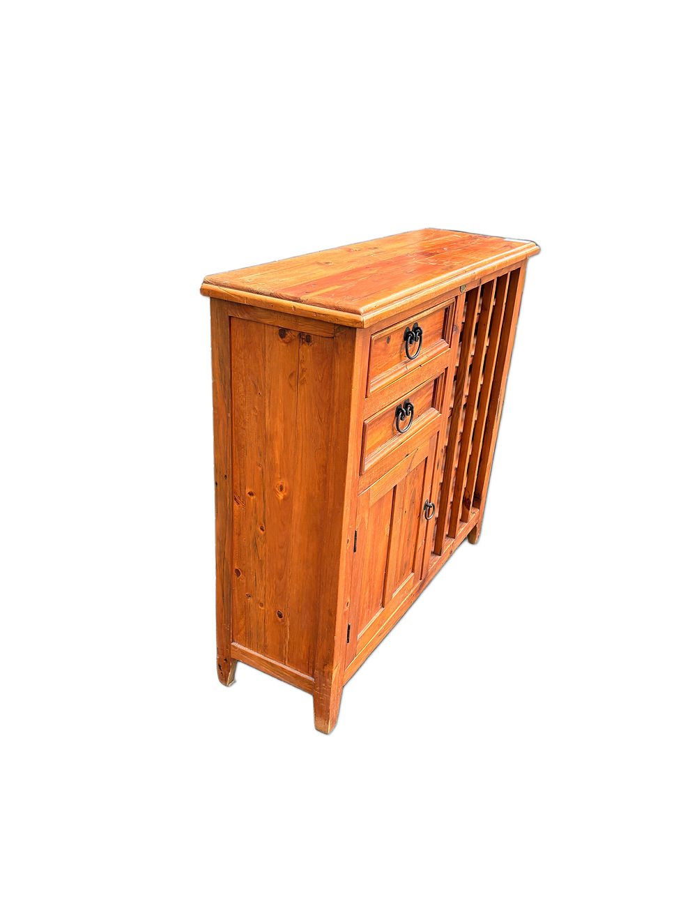 Thumbnail: Rustic Solid Timber Wine Rack