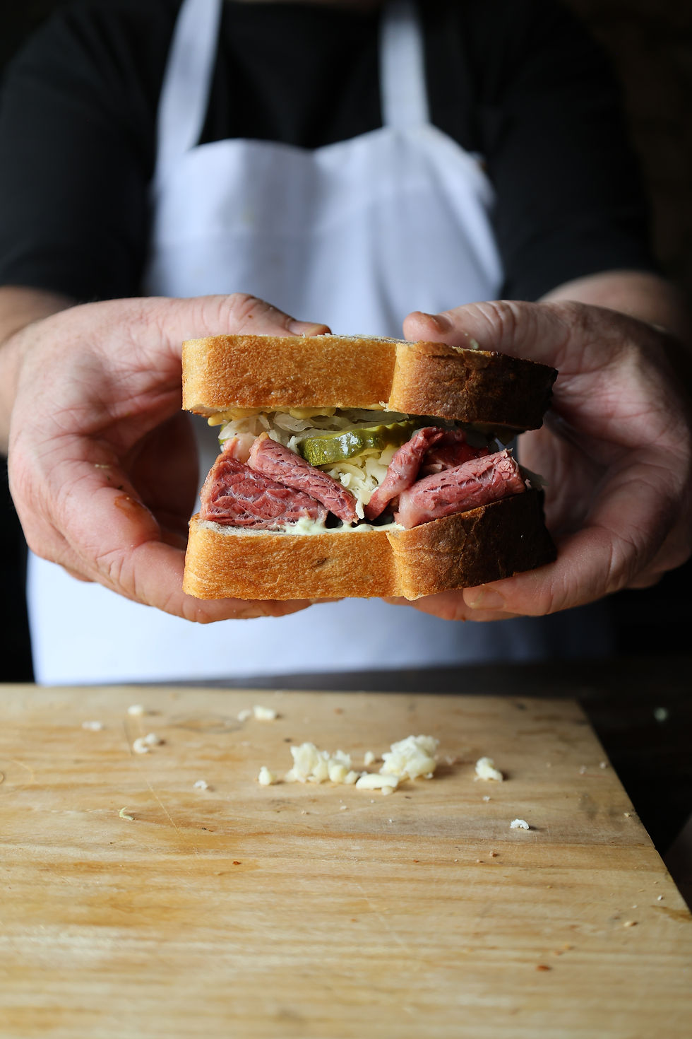 The Corned Beef on Rye - $12