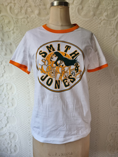 ★SCULPTOR★ Rose Ringer Tee Ice SC24S273GY San Carlos Ringer Tee - Rip Curl