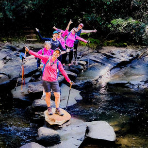 WHY DO WE WEAR PINK AND HEAD INTO THE BUSH to EXERCISE?