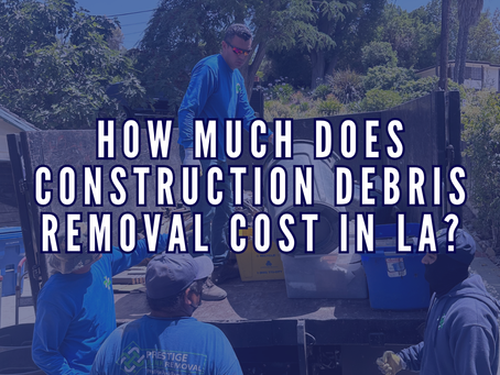 How Much Does Construction Debris Removal Cost in Los Angeles?