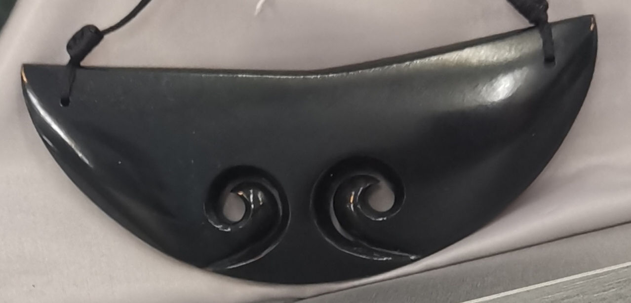 Greenstone Koru Shield Breastplate 