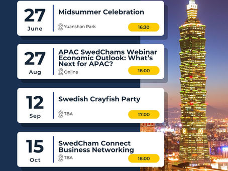 Save the Dates: SwedCham’s Upcoming Events 2026!