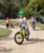 Cycling on the Bike Track