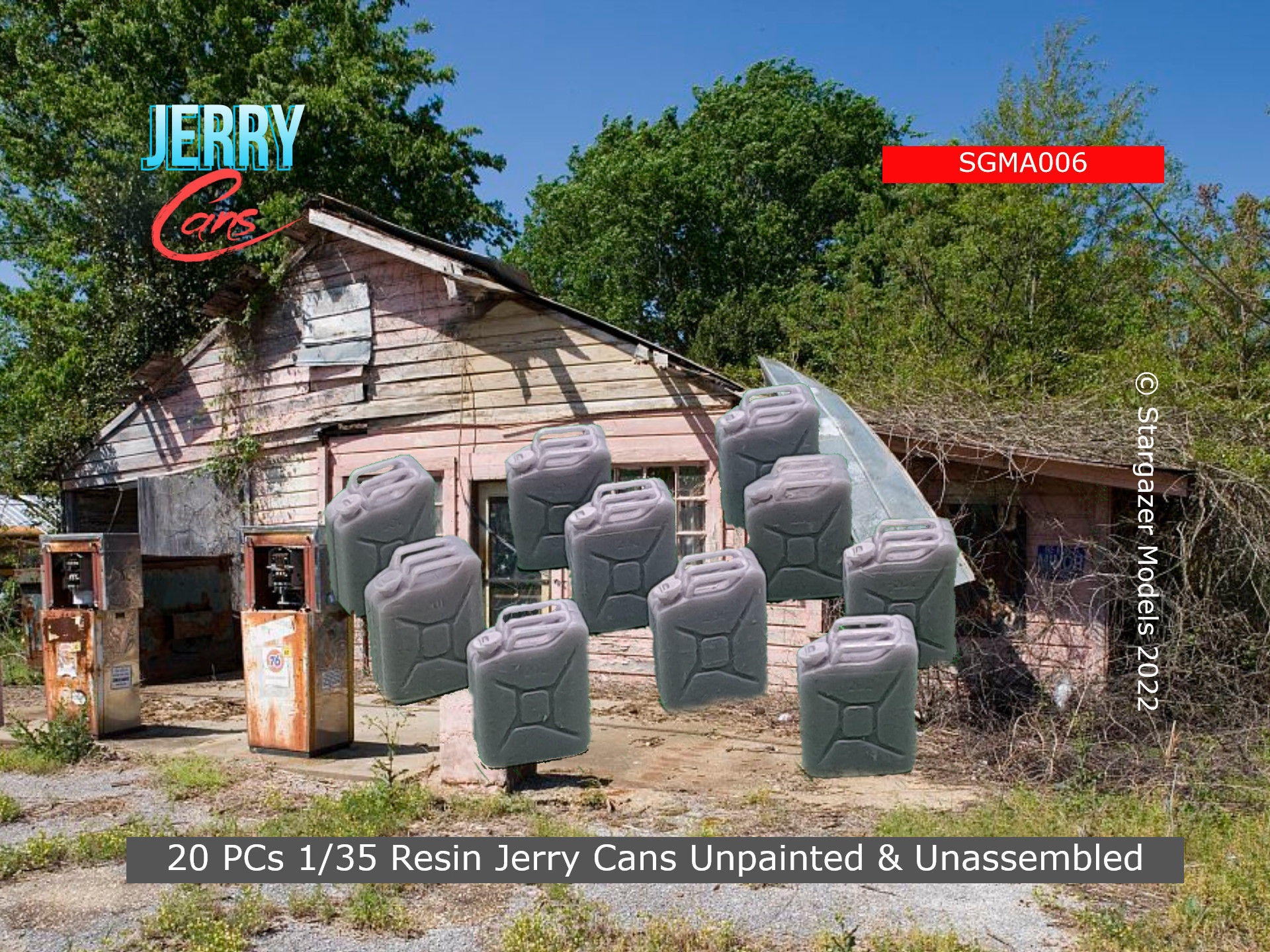 Jerry Cans 1/35 Scale