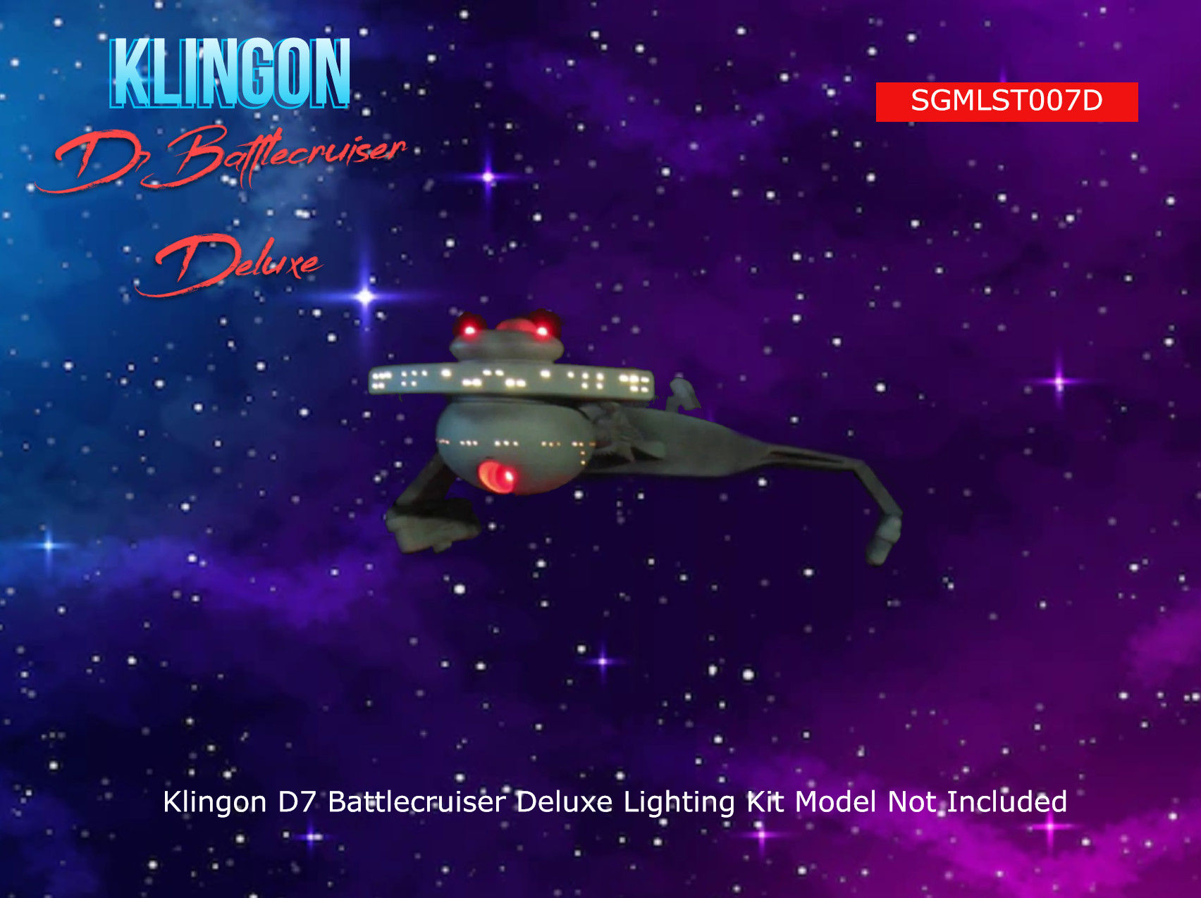 Star Trek Lighting Kit Klingon D7 Original Series Deluxe