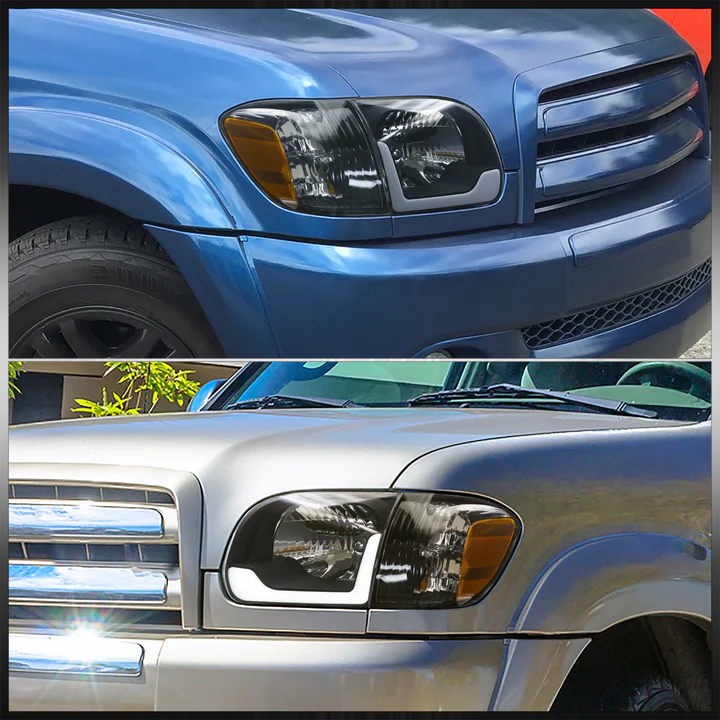 Toyota Tundra Double Cab Only 05 06 LED DRL Factory Style