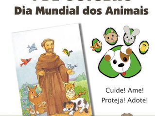 Feliz Dia dos Animais!