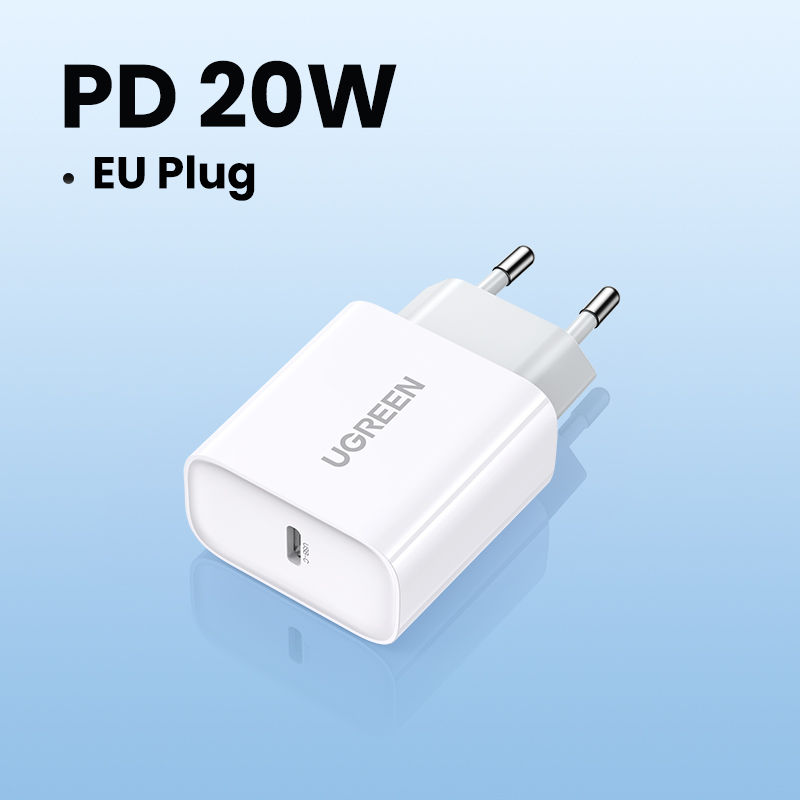 Miniatura: UGREEN PD Charger 20W QC4.0 QC3.0 USB Type C Fast Charger Quick Charge 4.0 3.0 Q