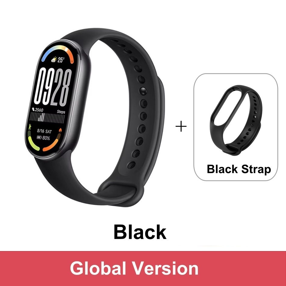 Miniatura: Xiaomi Mi Smart Band 10 Global Version 1.72" AMOLED Health Monitoring 21 Day Bat