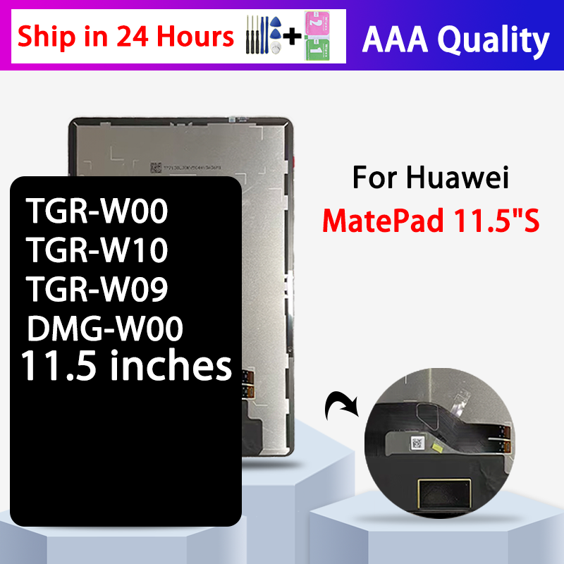 Miniatura: 11.5"New For Huawei MatePad 11.5"S TGR-W10 LCD Display Touch Screen Digitizer TG