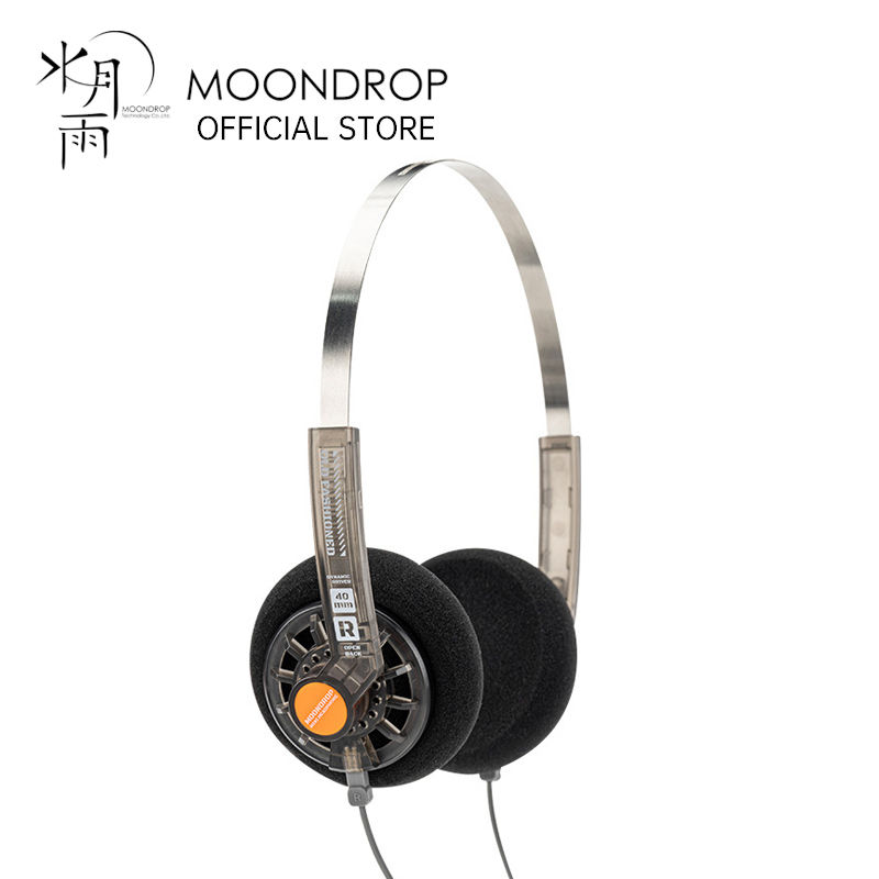 MOONDROP OLD FASHIONED On-Ear Headphone 40mm large dynamic driver 0.78-2pin 3.5