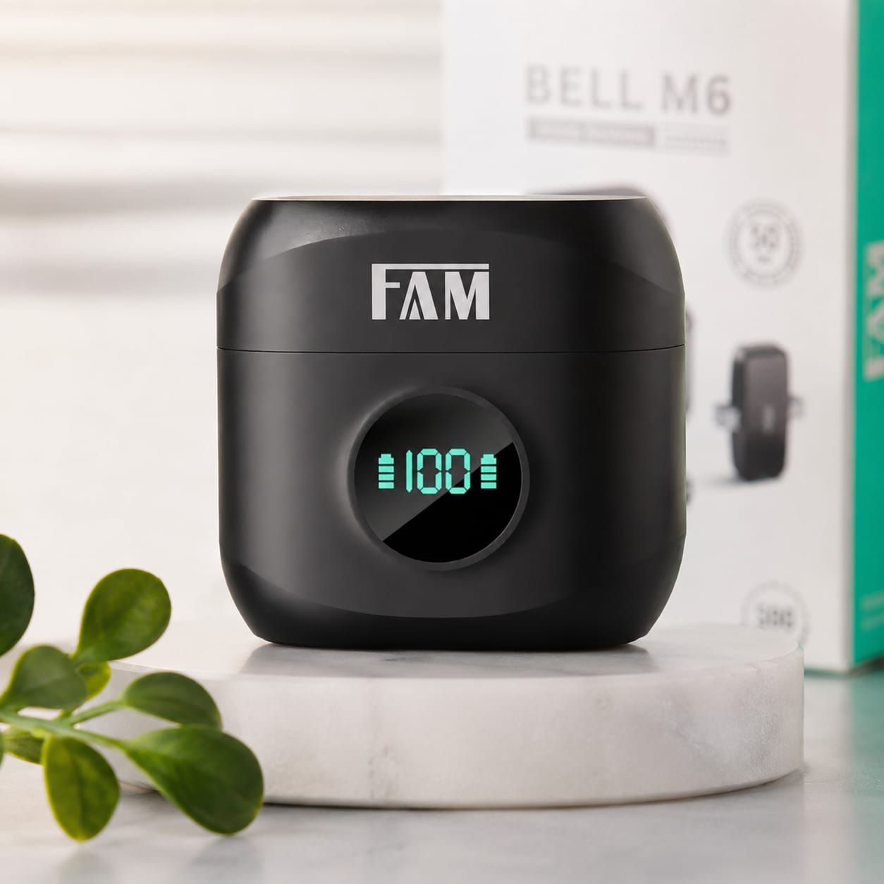 microfone de lapela bell m6 fam