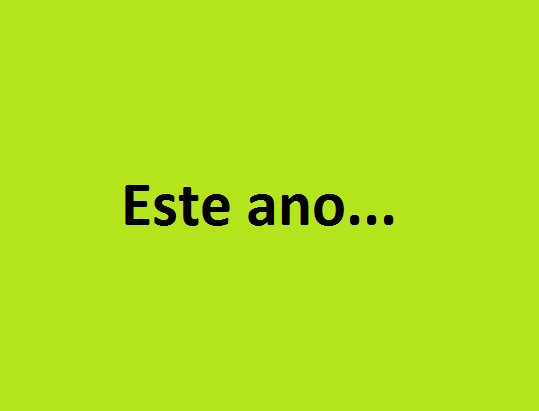este ano