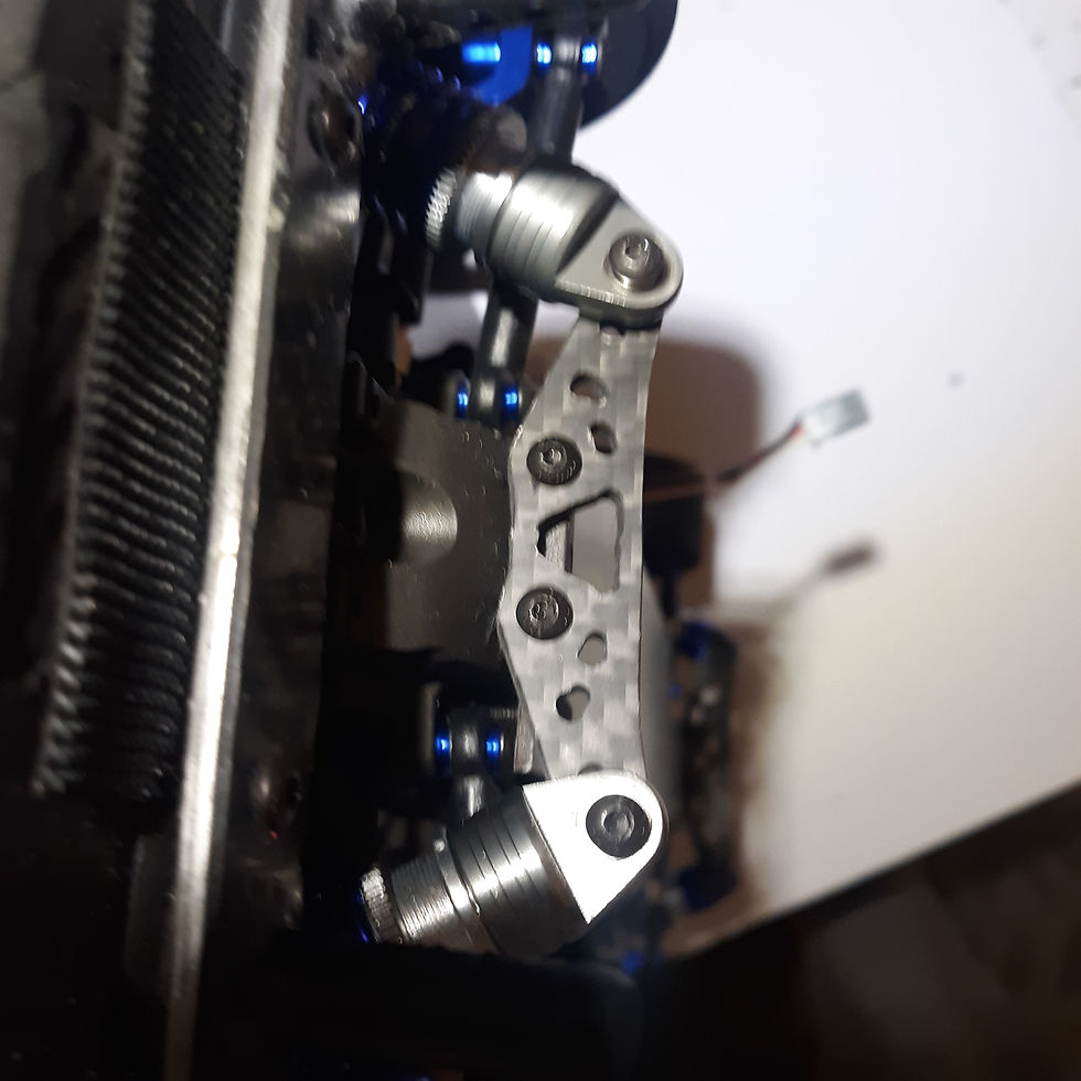 Thumbnail: Traxas 4tec 2.0 carbon fiber shock towers (light weight) 