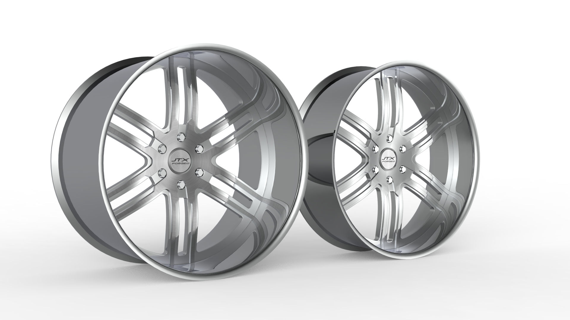 JTX Forged ICON 6 lugs 3D Model