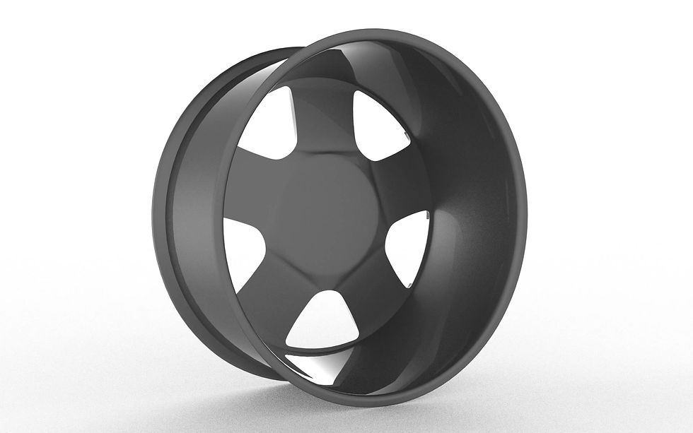 Thumbnail: Dodge Ram 1500 2009-2012 wheel 3D Model
