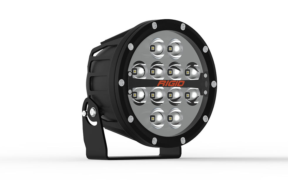 Thumbnail: Rigid Industries 360-Series 6 Round LED Lights 3d model