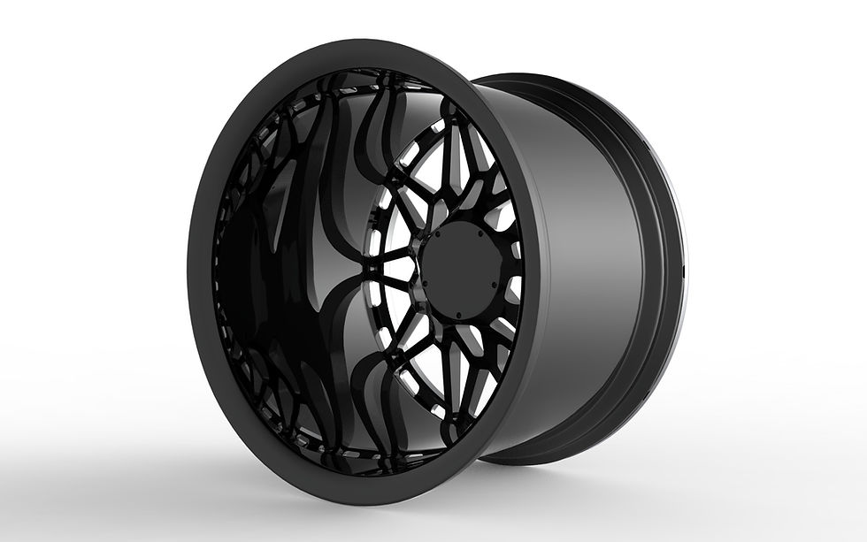 Thumbnail: BMW M3 M4 G80 G81 Beadlock Forged Wheel 3D Model