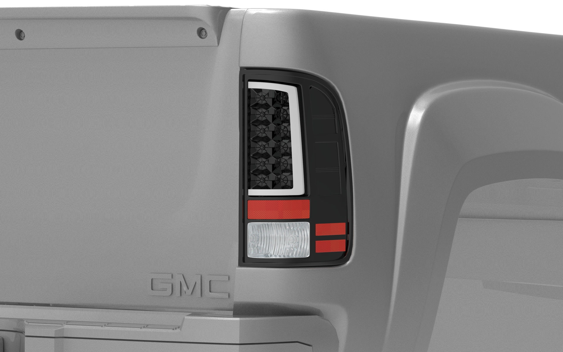 Tail lights LED Spyder GMC Sierra 2007-2013 3D Model