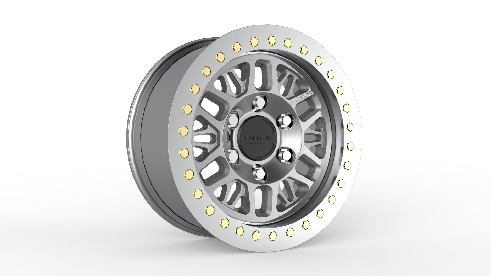 RaceLine RT951 Ryno Beadlocks 3D Model