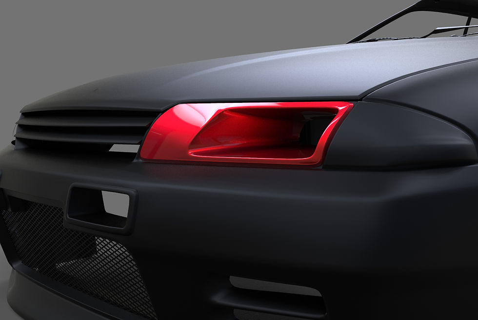 Thumbnail: Headlamp Air Intake - Nissan Skyline R32