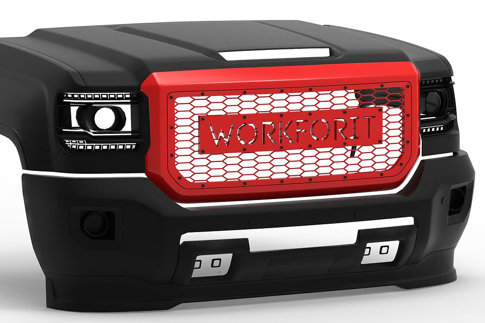 Thumbnail: Grill GMC Sierra 2014-2015 Workforit