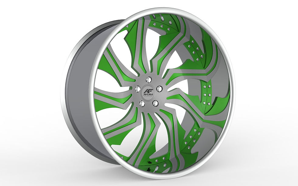 Amani Chopper 3d model