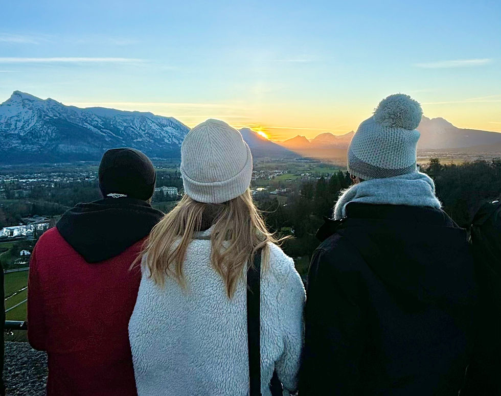 Salzburg Christmas Markets View from the Castle