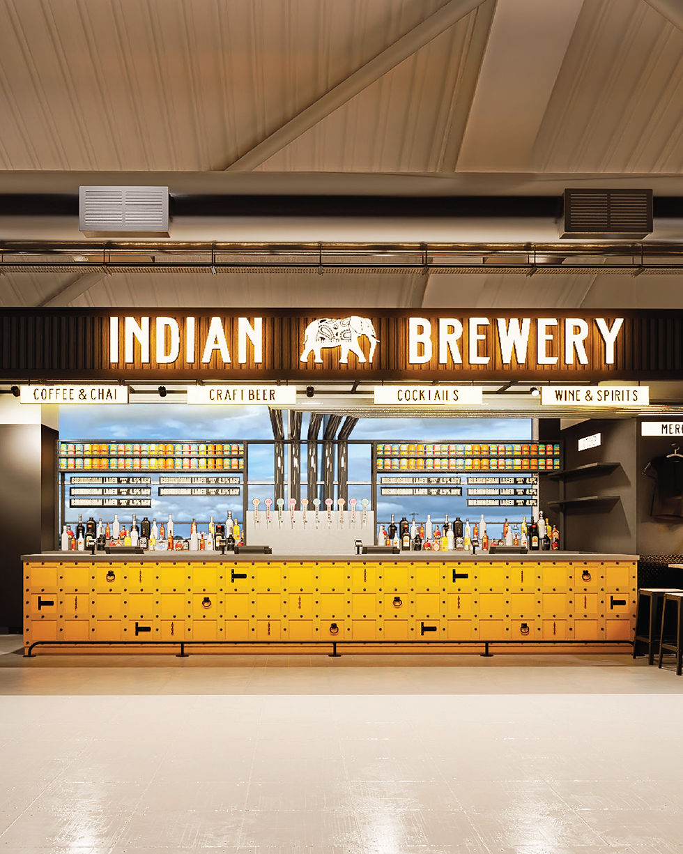 The Indian Brewery Company to Open at Birmingham Airport in Landmark First Airport Launch