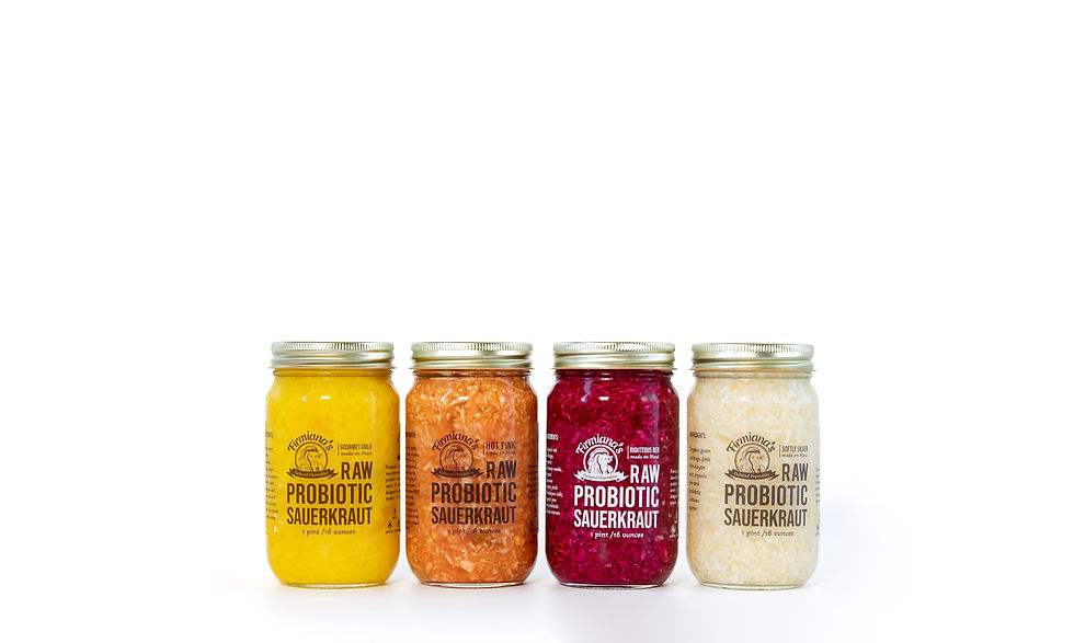 Fermented Vegetable in a jar, product photo