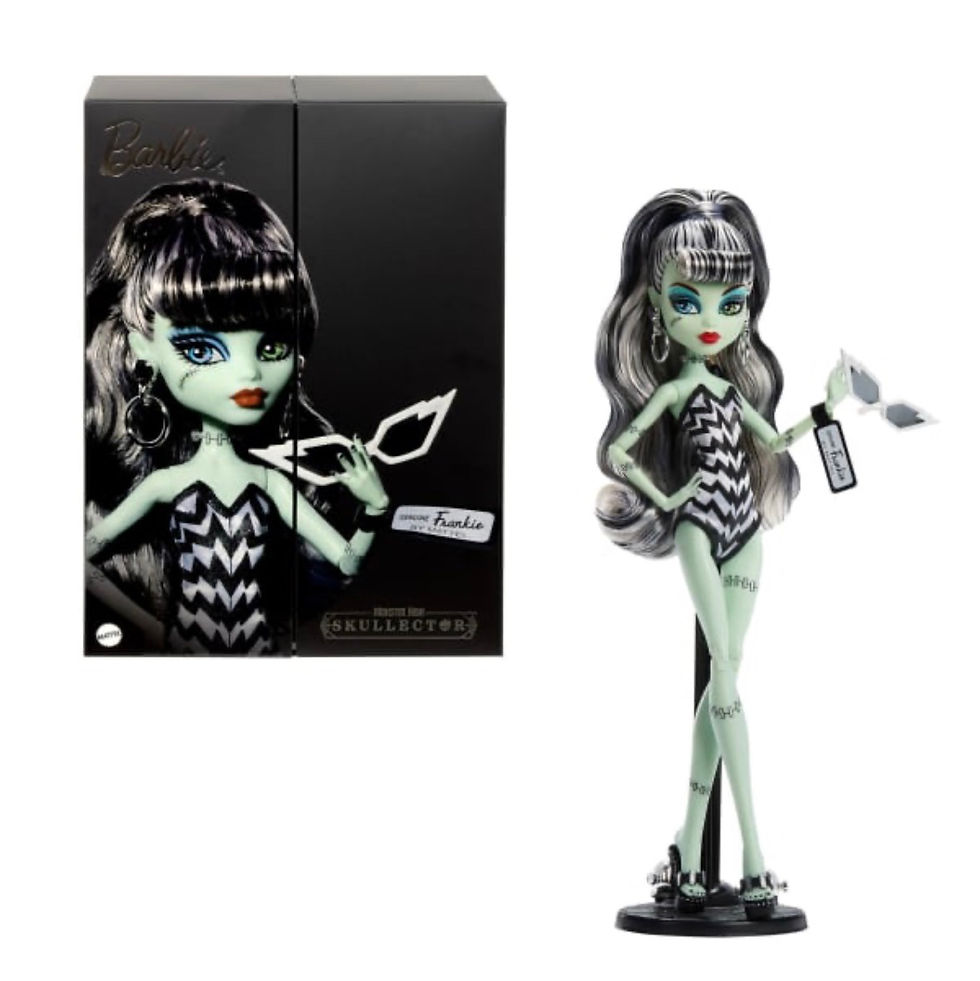 Thumbnail: Monster High Skullector Frankie Stein x Barbie Doll