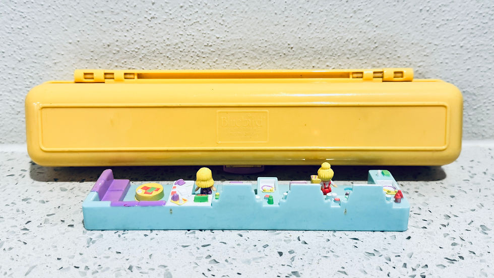 Thumbnail: 1989 Polly Pocket Pretty Nails Playset 