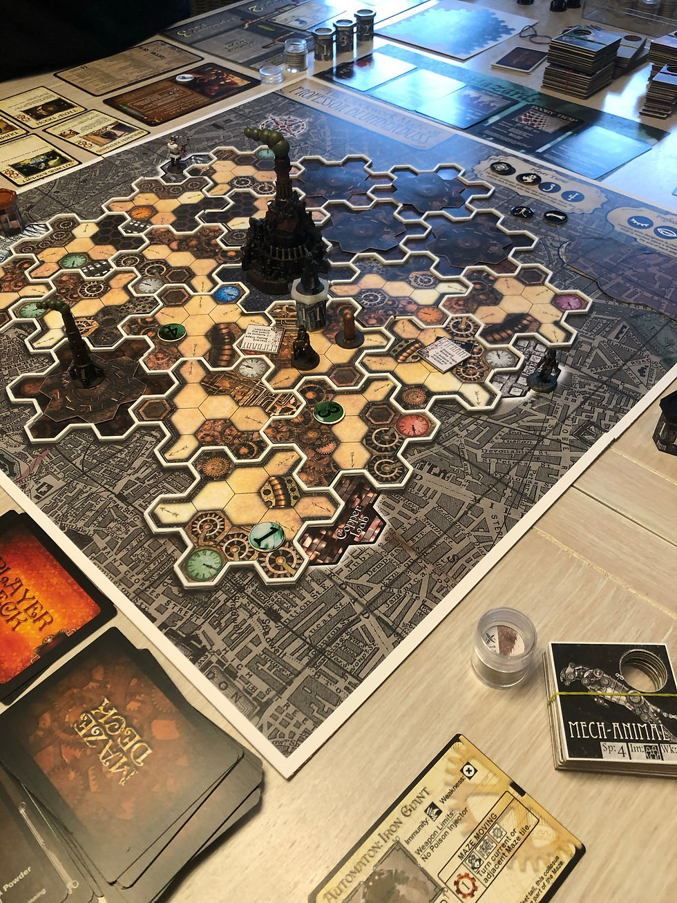 Game on the table, 2021