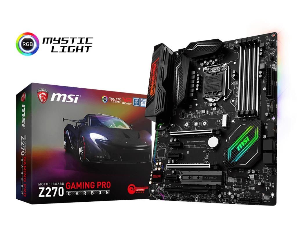 MSI - Z270 GAMING PRO CARBON