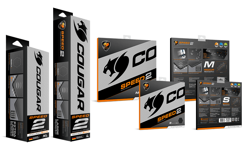Thumbnail: Cougar Speed 2 Series ( 4 Sizes ) WaterProof Gaming Mouse Pad