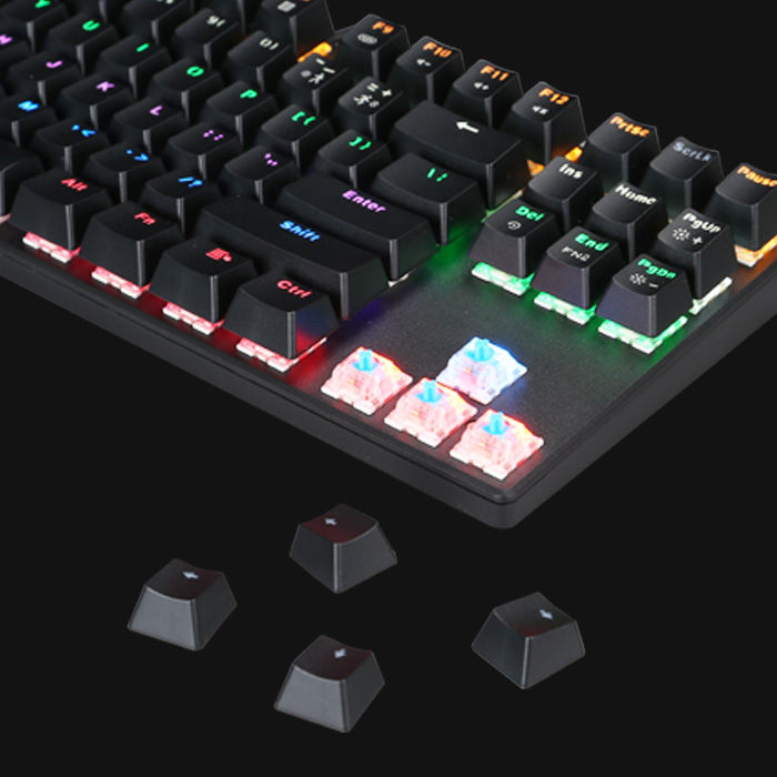 Thumbnail: Marvo - KG914 Mechanical illuminate Compact Gaming Keyboard