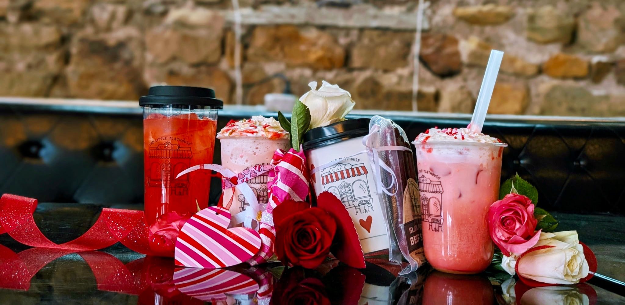 Arranged Food and Objects