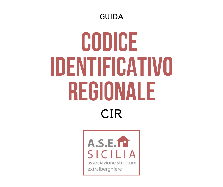 Vademecum come si richiede il CIR Codice Identificativo Regionale