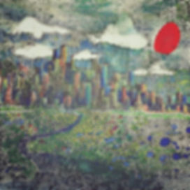 This City, Monoprint, Single Print