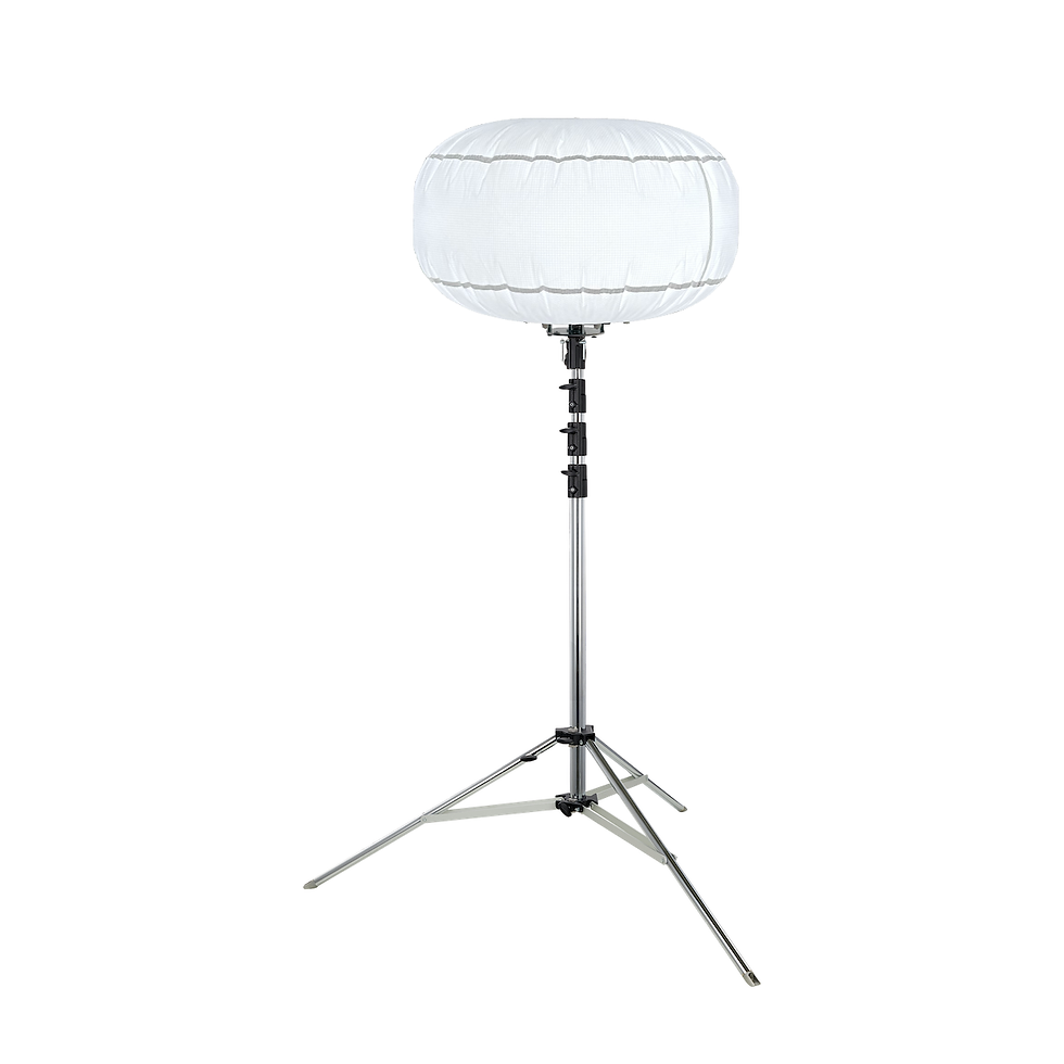 Thumbnail: lighting balloon with no reflector, light is on