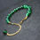 Thumbnail: Handmade Green bead Bracelet for women and Girls