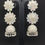 Thumbnail: Traditional Silver Color Jhumka Earring for Women and Girls