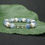 Thumbnail: Handmade blue and white Bracelet for women and Girl