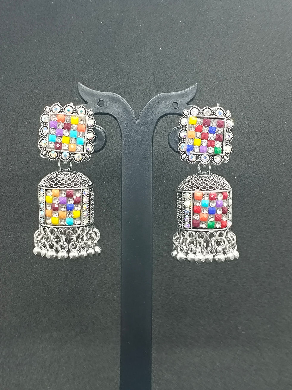 Thumbnail: Traditional Jodhpuri Jhumka Earring for Women and Girls