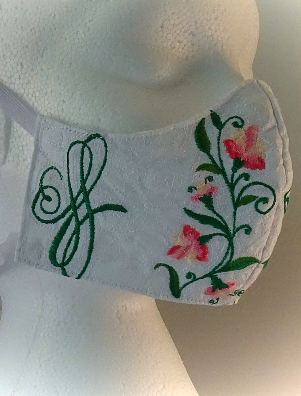 Thumbnail: Floral Pink Mask