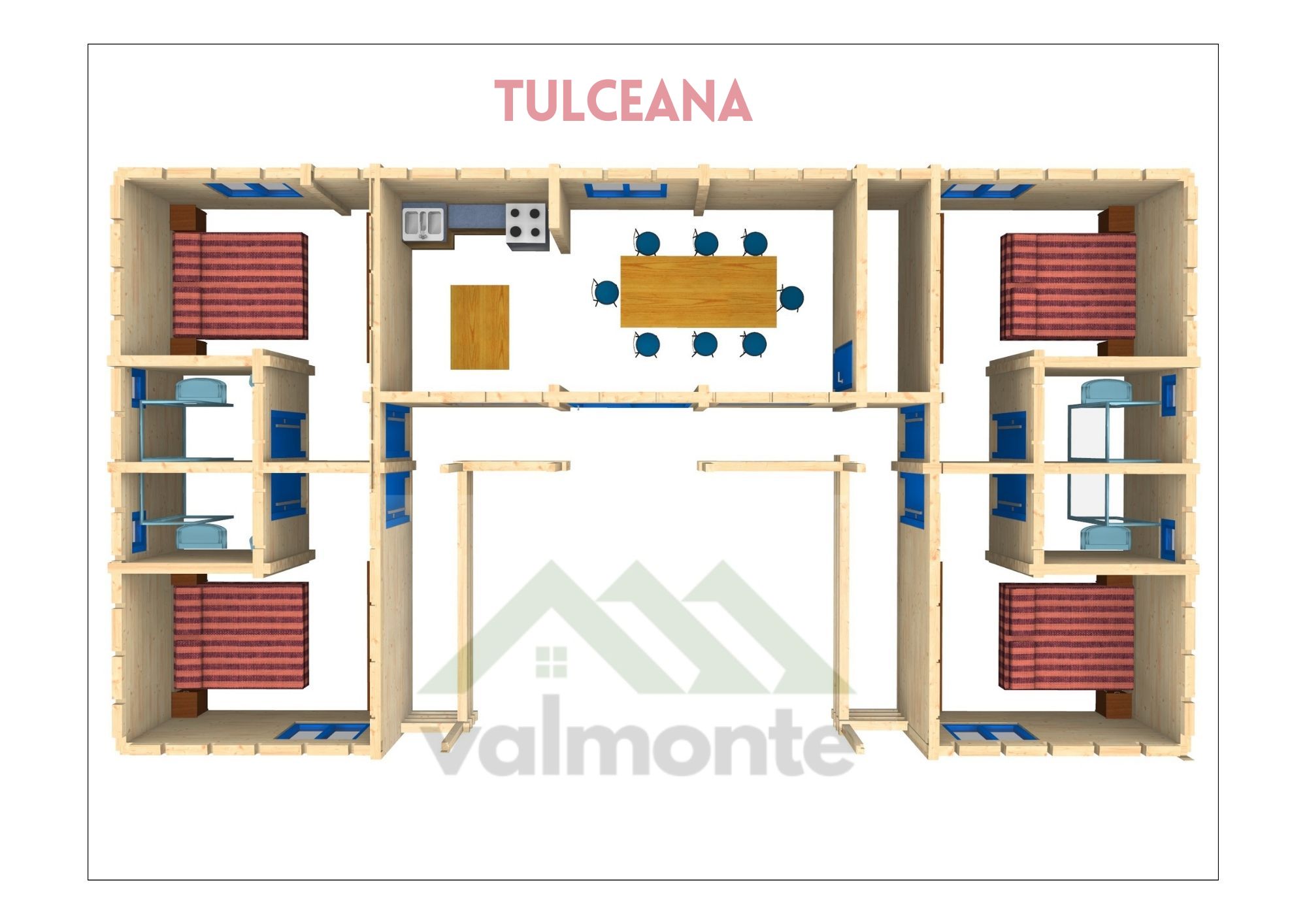 Detaliu asociat modelului Tulceana