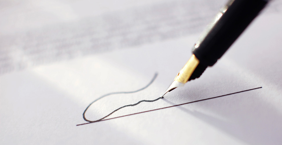 Unterschrift